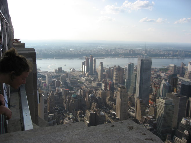 Tove on the Empire State Building